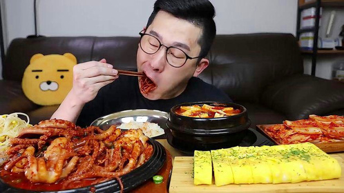 韩国的美食主播