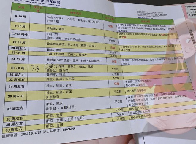 孕期检查项目一览表,孕期检查项目一览表与数据导向解析计划——铜版75.47.13详解,时代资料解析_Advanced16.82.67