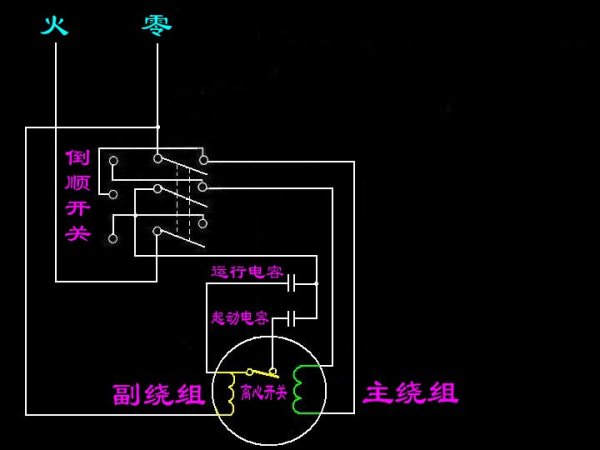 衬料与带绳子的开关怎么接线图解