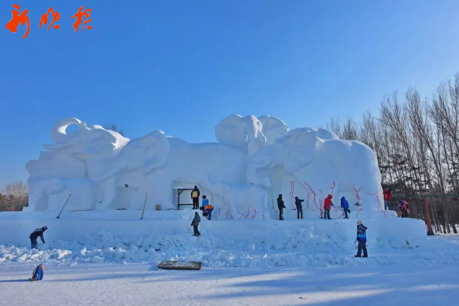 哈尔滨大雪雕没有黑科技只有纯净水